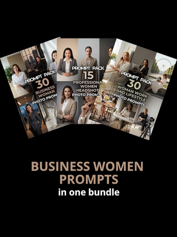 Business Women Prompts β Complete Bundle Business Women Prompts β Complete Bundle