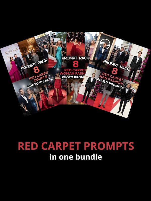 Red Carpet Prompts β Complete Bundle Red Carpet Prompts β Complete Bundle